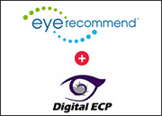 eye recommend and digital ECP logos