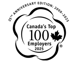 Canada's Top 100 Employers 2025 logo