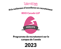 Logo de TalentEgg - Prix nationaux d'excellence en recrutement