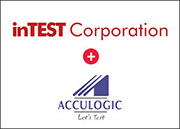 intest corporation and acculogic logos