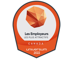 Logo des employeurs les plus attractifs Universum 2022