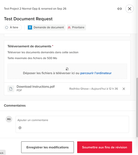 voir une capture d'écran du portail