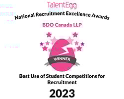 TalentEgg National Recruitment Excellence Awards logo