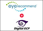 eye recommend and digital ECP logos