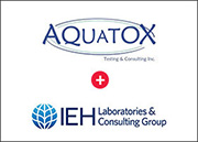 aquatox and IEH laboratories logos