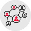 Business people icon - Icône de gens d’affaires