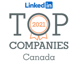 LinkedIn Top Companies Canada 2021 logo