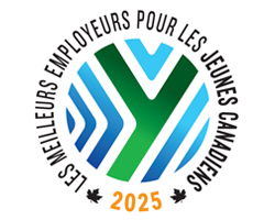 Logo des meilleurs employeurs pour les jeunes Canadiens