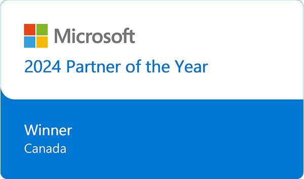 Microsoft 2024 Partner of the Year Winner