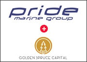 pride marine group and golden spruce capital logos
