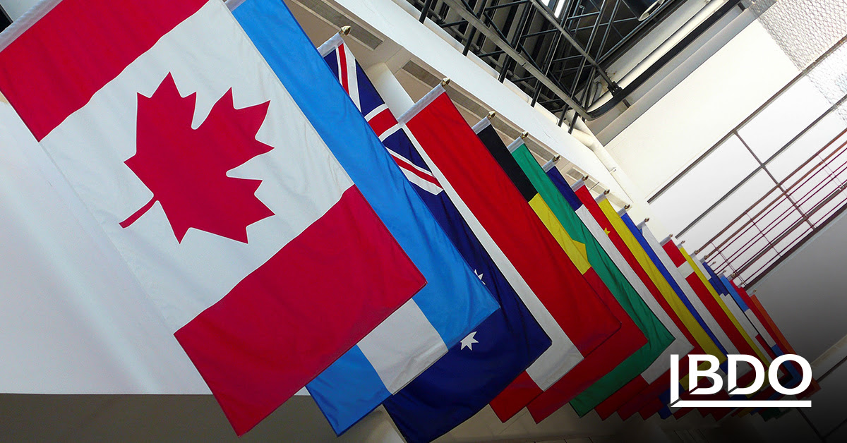 Tax Alert - Canada Continues to Move Forward with MLI Adoption | BDO Canada