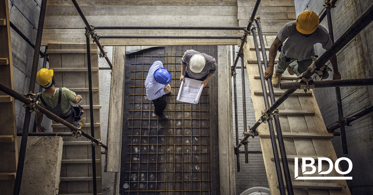 Construction Holdbacks and Tax Implications BDO Canada